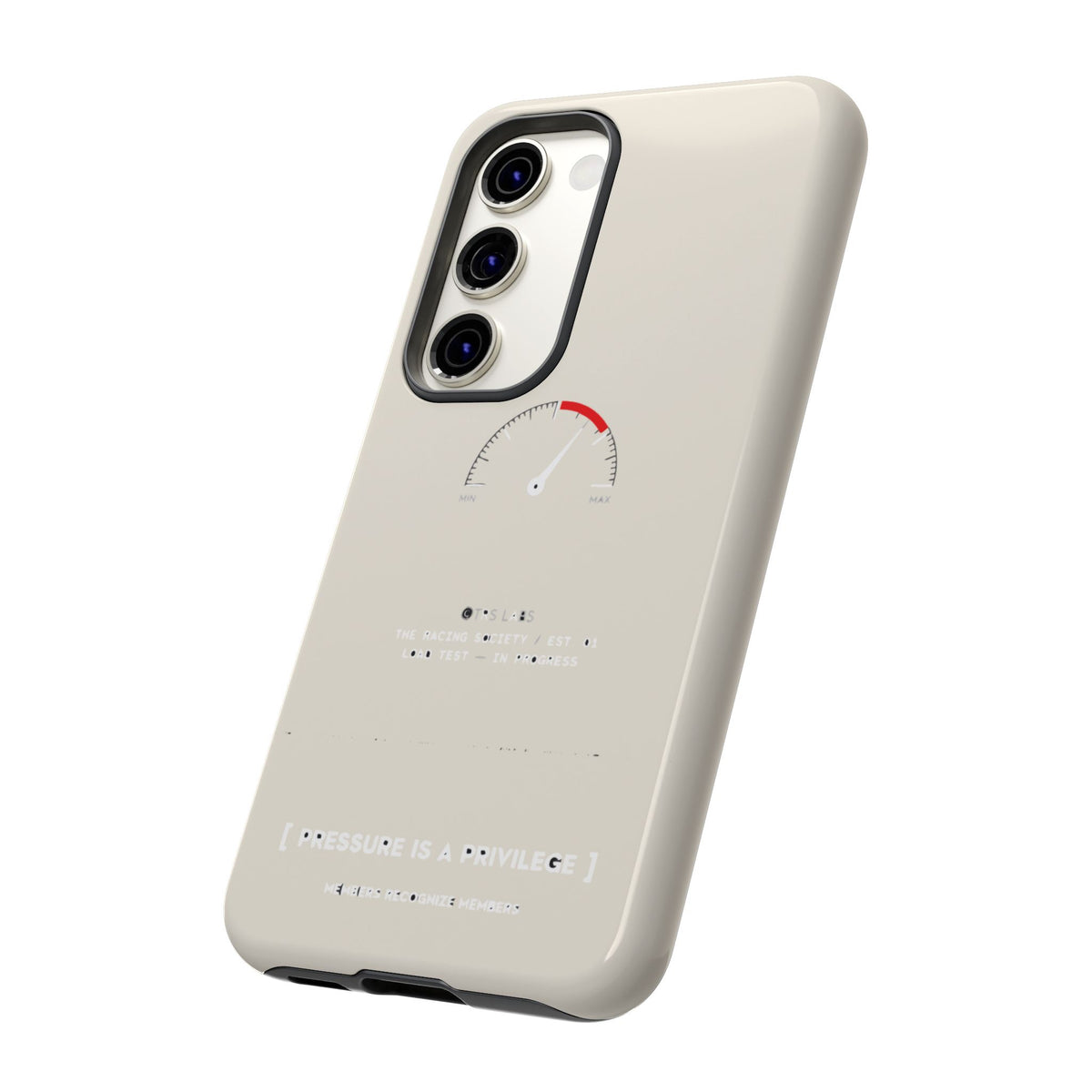 Pressure Is A Privilege — Samsung Galaxy Tough Case