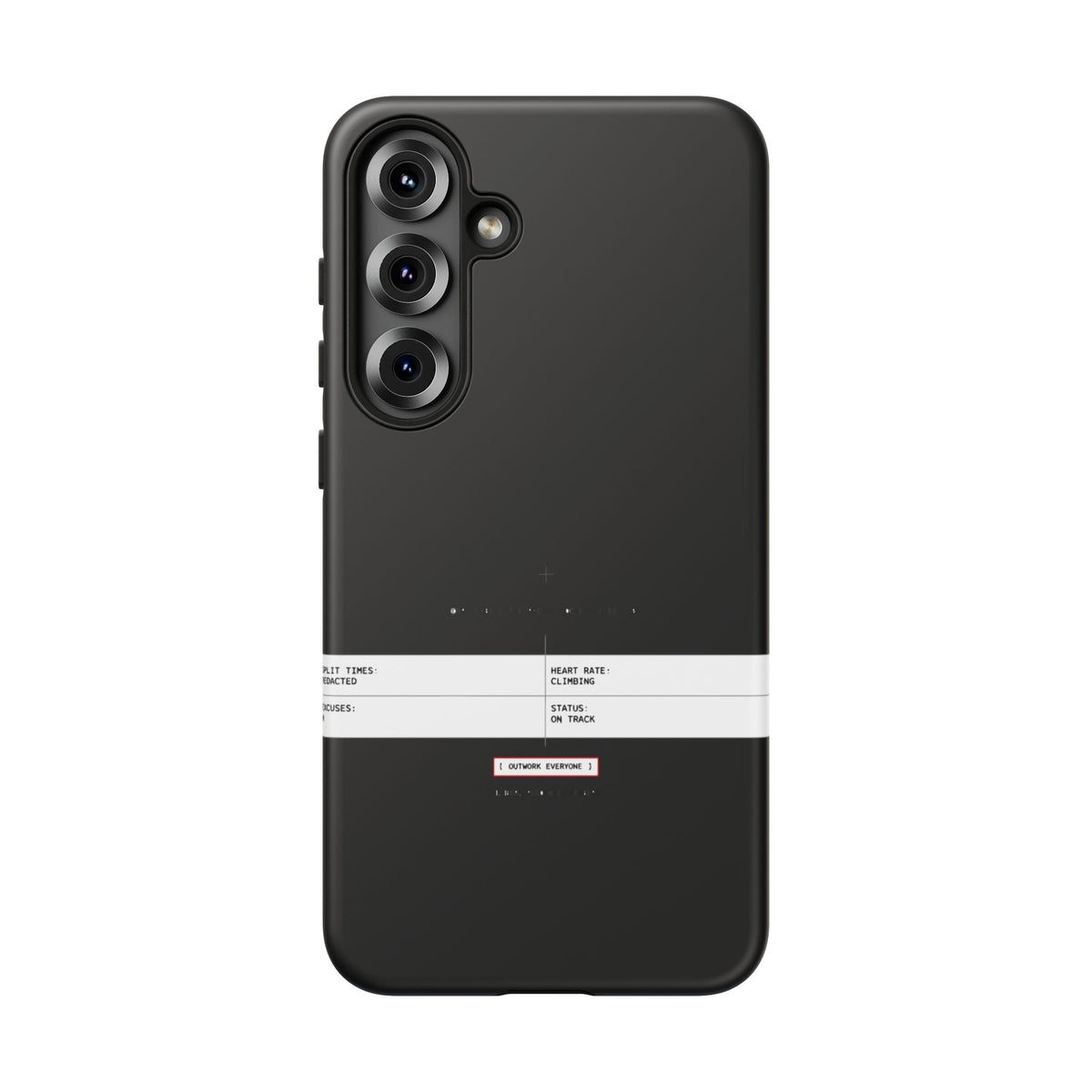 Split Times Redacted — Samsung Galaxy Tough Case