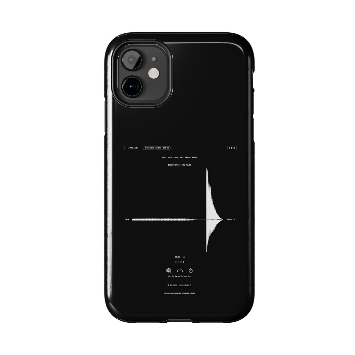 Silence, Then Sirens — iPhone Tough Case