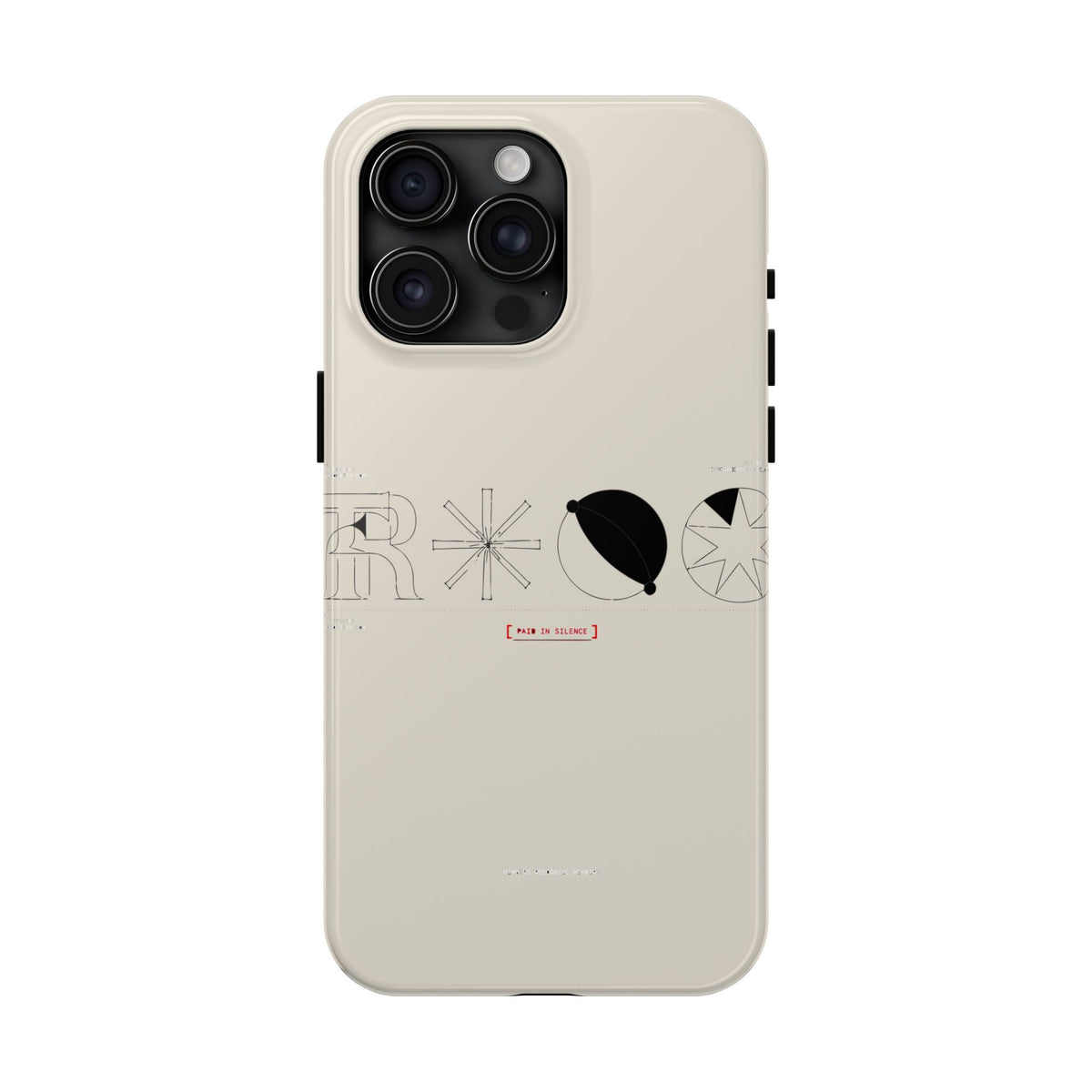 Paid In Silence — iPhone Tough Case