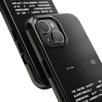 Money Loves Speed Spec — iPhone Tough Case