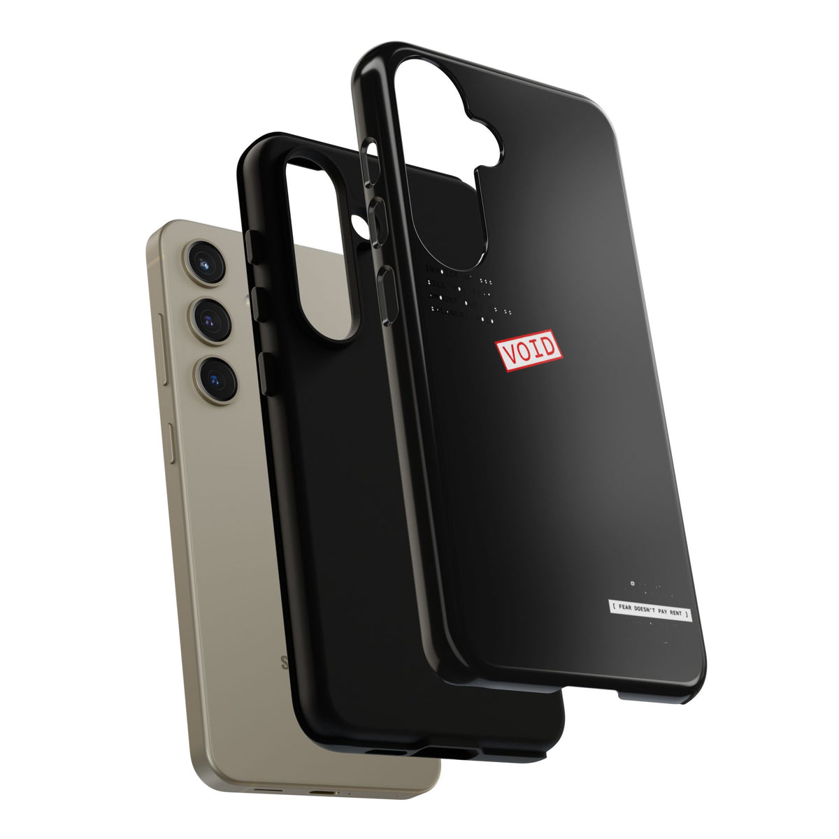 Fear Doesn't Pay Rent — Samsung Galaxy Tough Case