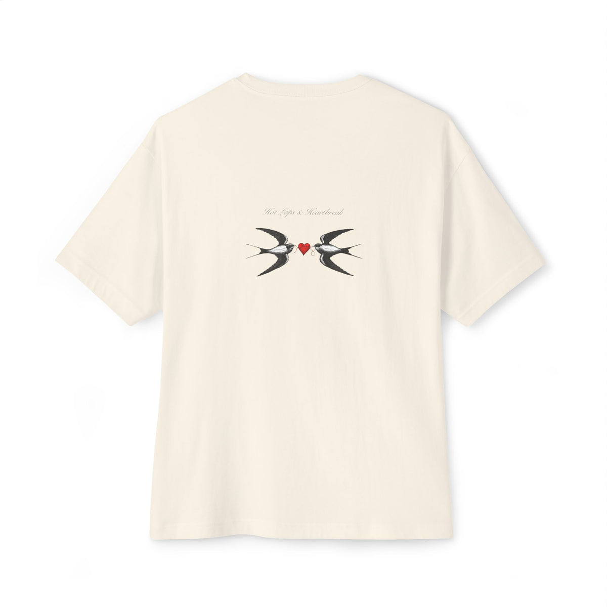 Hot Laps & Heartbreak — Oversized Boxy Tee