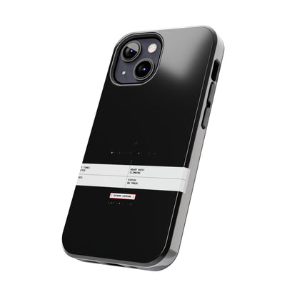 Split Times Redacted — iPhone Tough Case