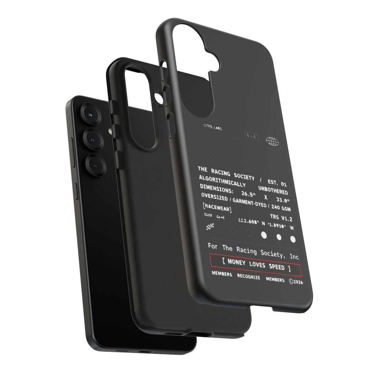 Money Loves Speed Spec — Samsung Galaxy Tough Case