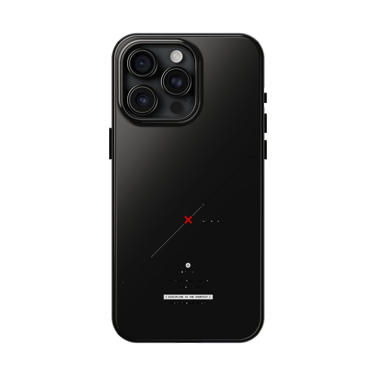Discipline Is The Shortcut — iPhone Tough Case