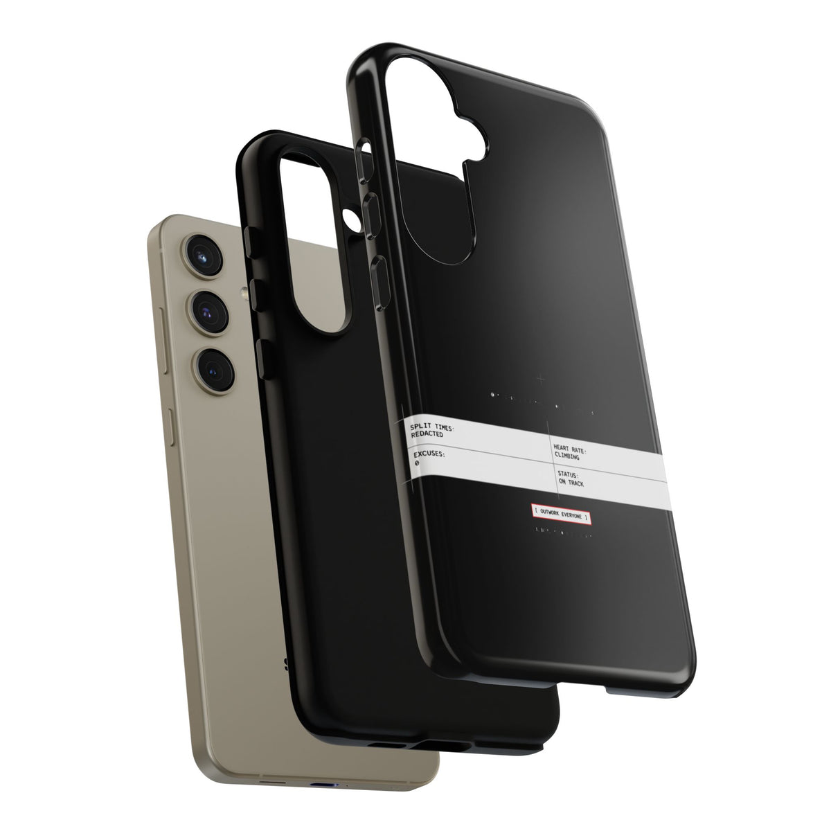 Split Times Redacted — Samsung Galaxy Tough Case