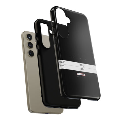 Split Times Redacted — Samsung Galaxy Tough Case