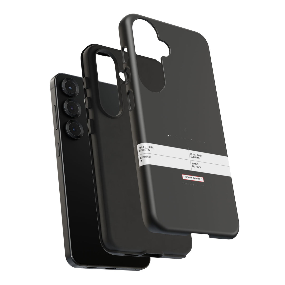 Split Times Redacted — Samsung Galaxy Tough Case