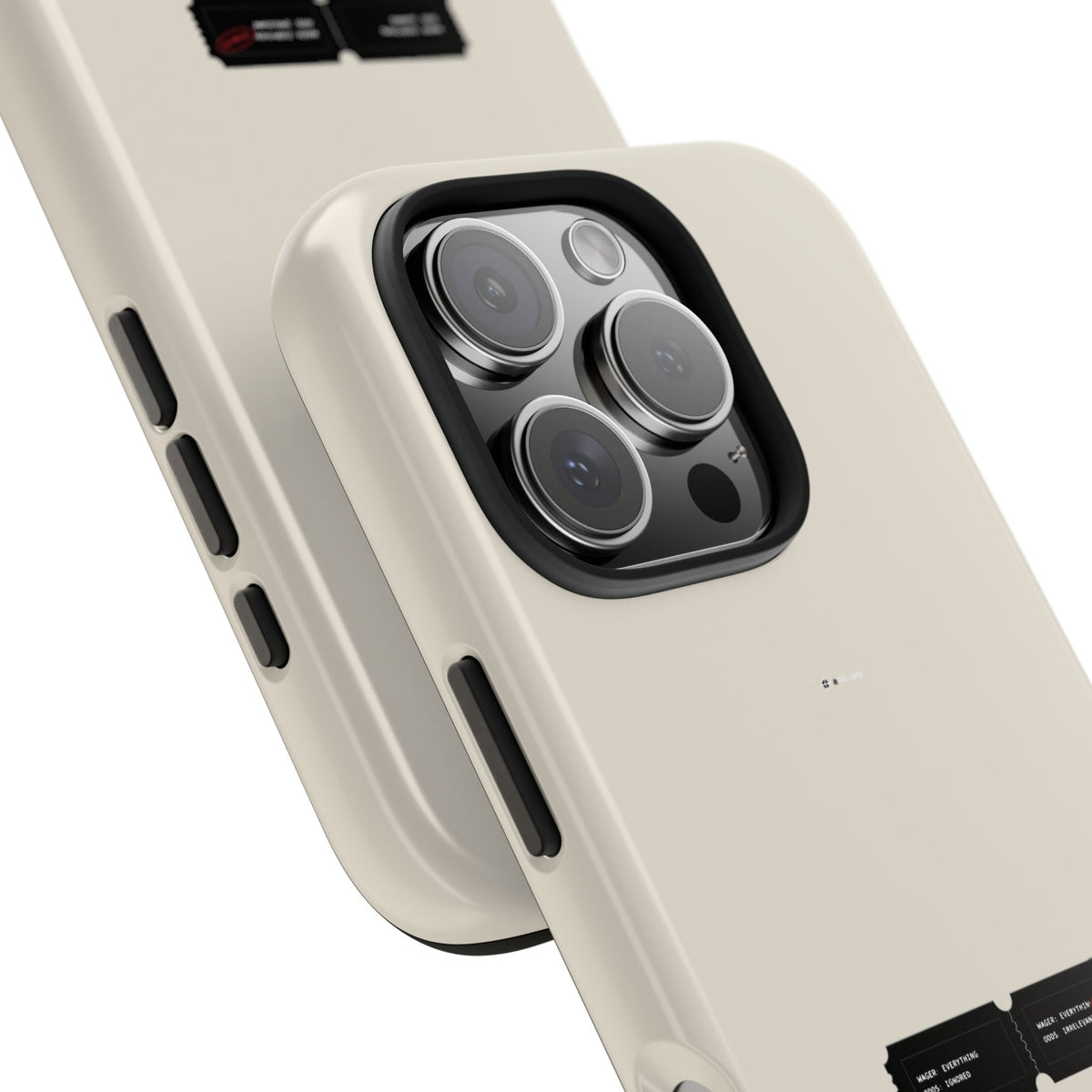 Bet On Yourself. Twice. — iPhone Tough Case
