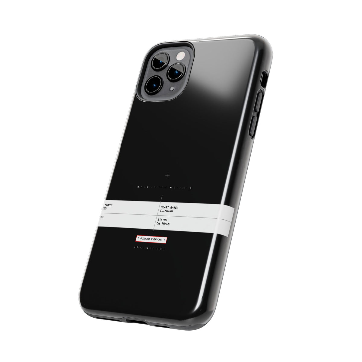 Split Times Redacted — iPhone Tough Case