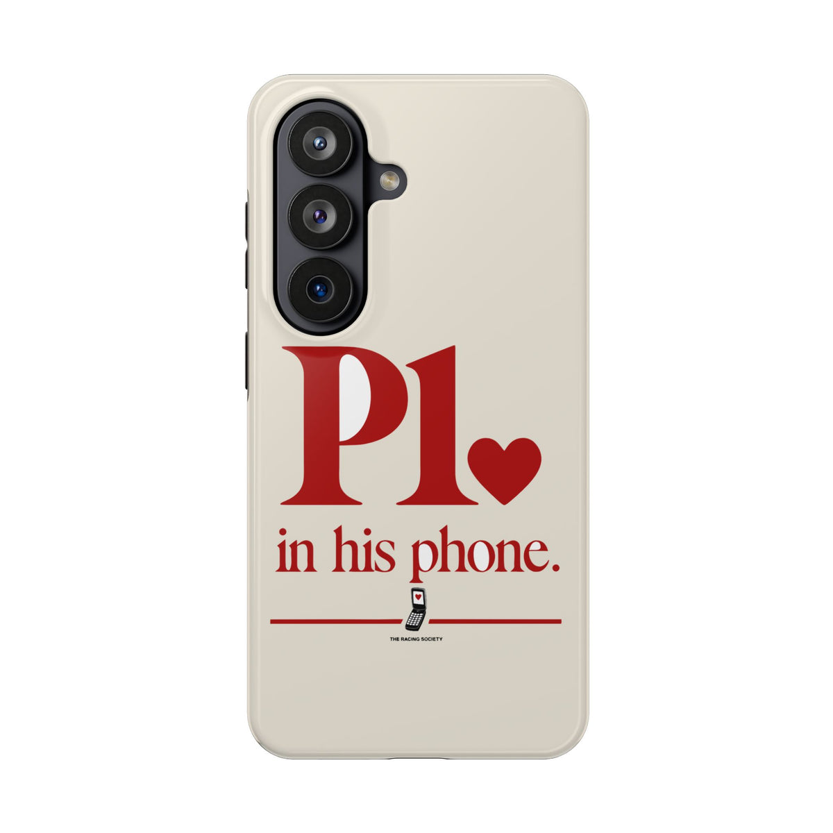 P1 In His Phone — iPhone Tough Case