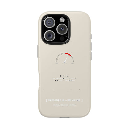 Pressure Is A Privilege — iPhone Tough Case