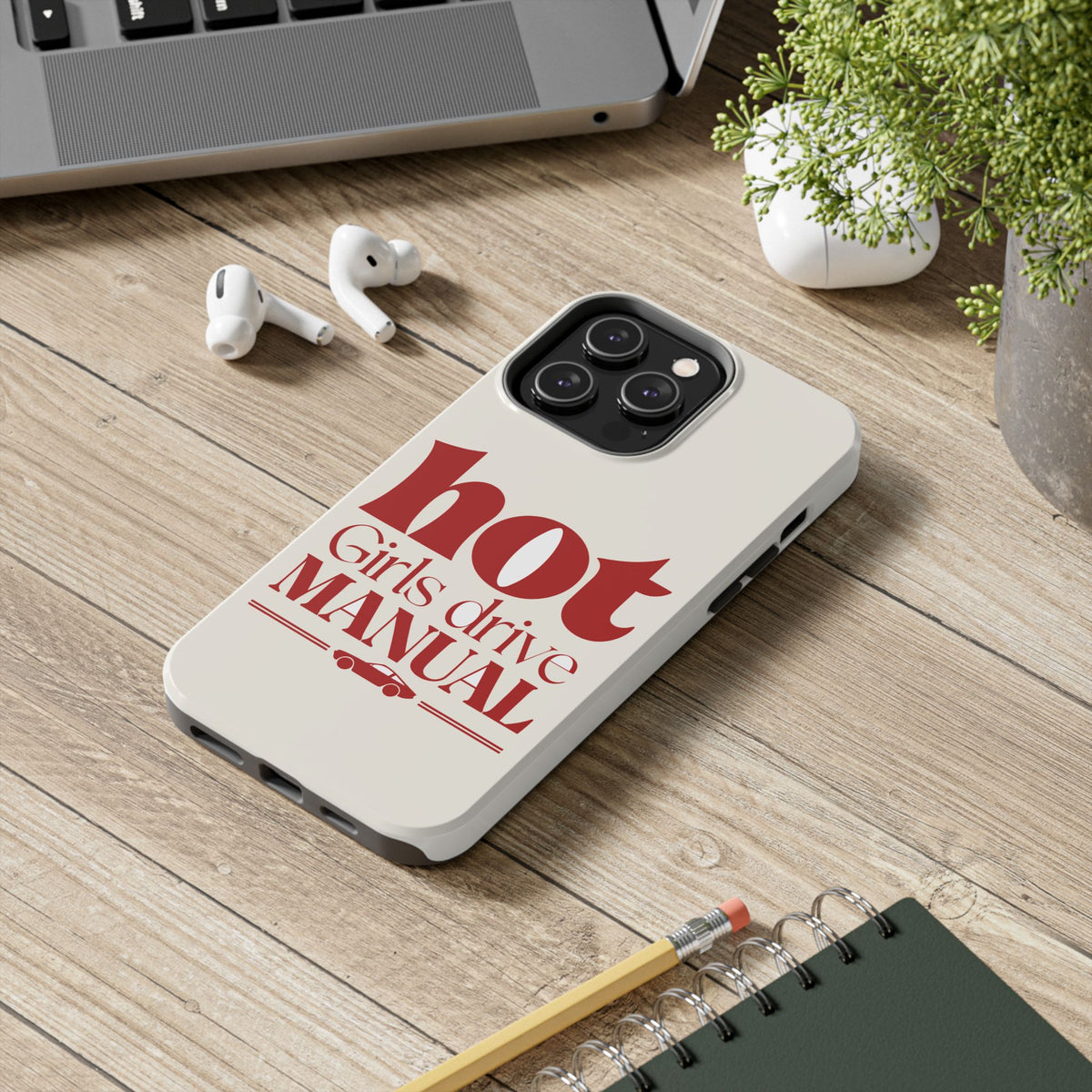 Hot Girls Drive Manual — iPhone Tough Case