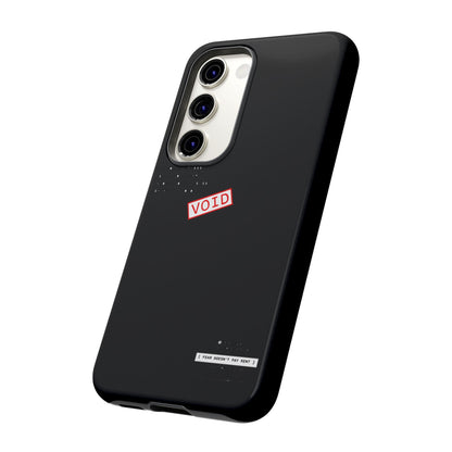 Fear Doesn't Pay Rent — Samsung Galaxy Tough Case