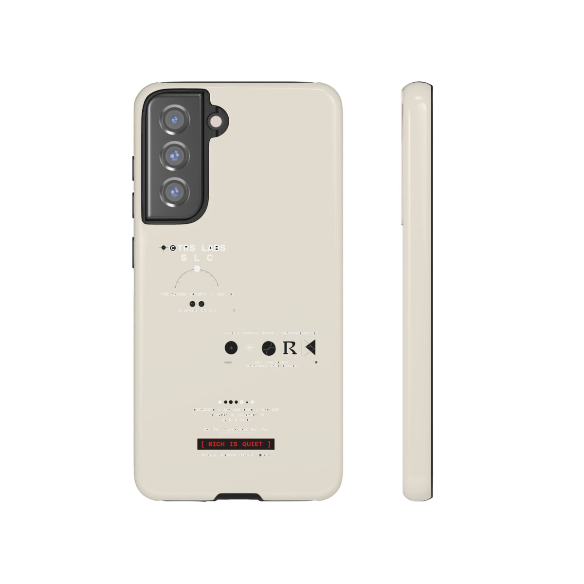 Rich Is Quiet Specimen — Samsung Galaxy Tough Case