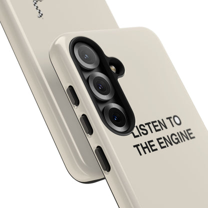 Listen To The Engine, Not The News — Samsung Galaxy Tough Case