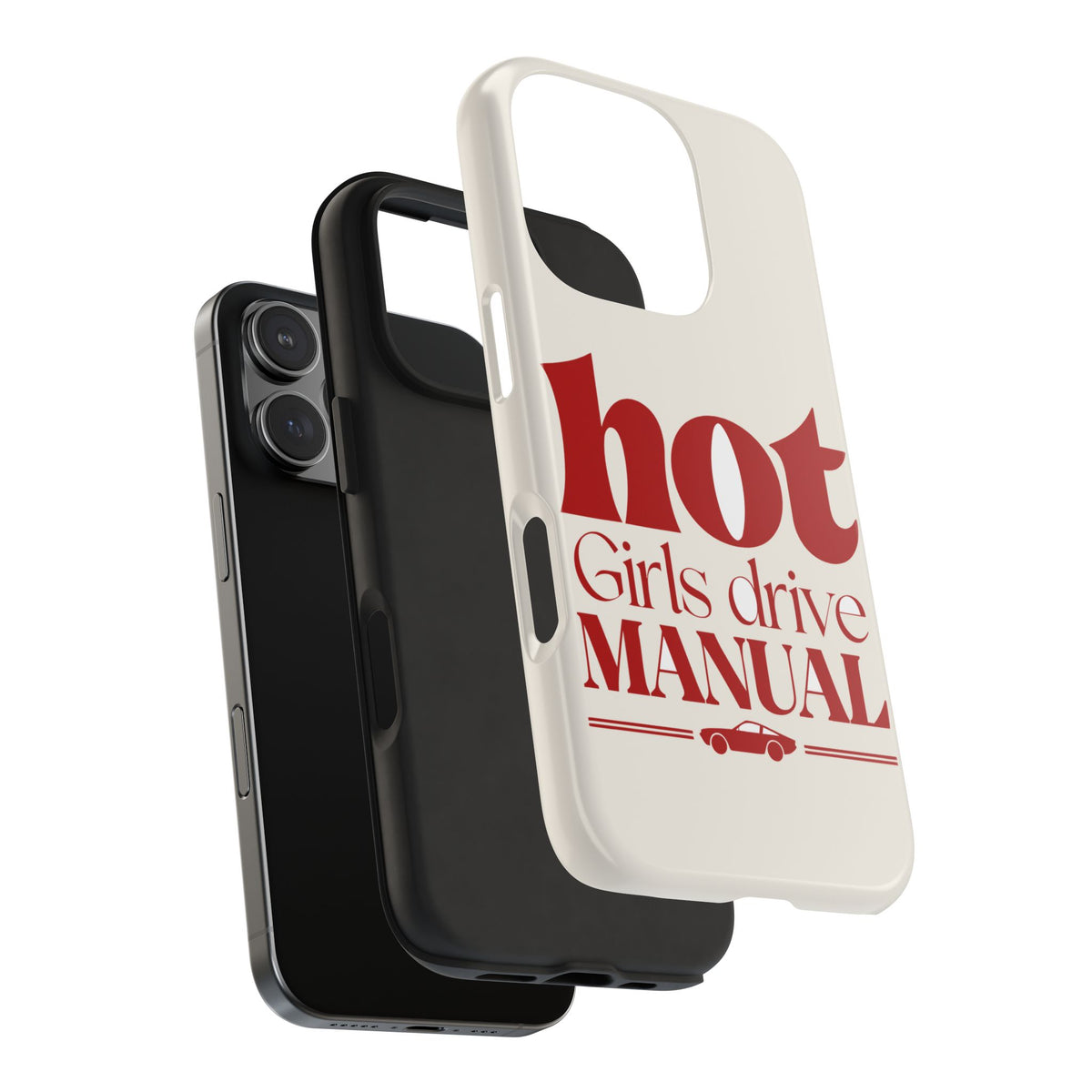 Hot Girls Drive Manual — iPhone Tough Case