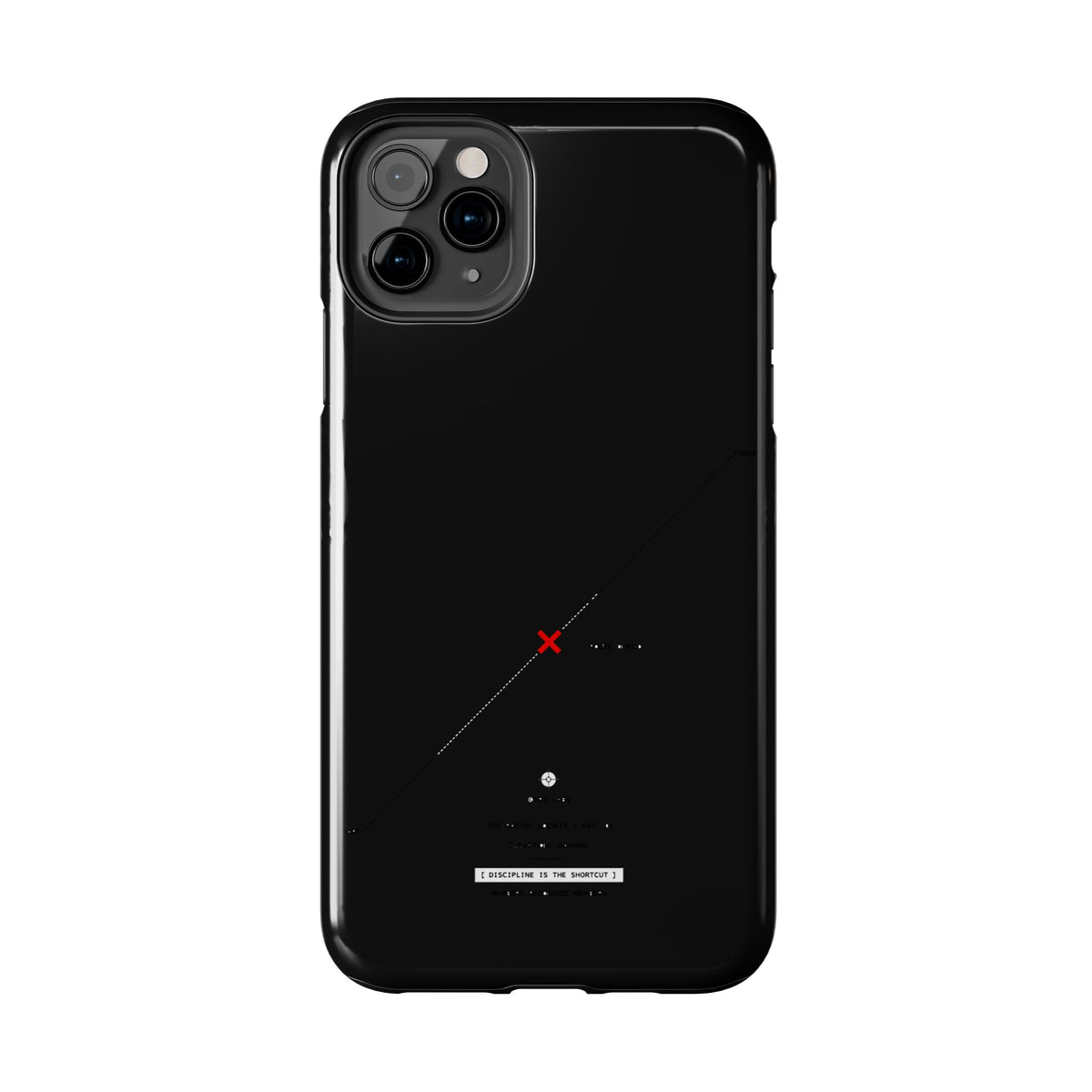 Discipline Is The Shortcut — iPhone Tough Case