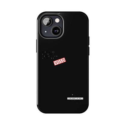 Fear Doesn't Pay Rent — iPhone Tough Case