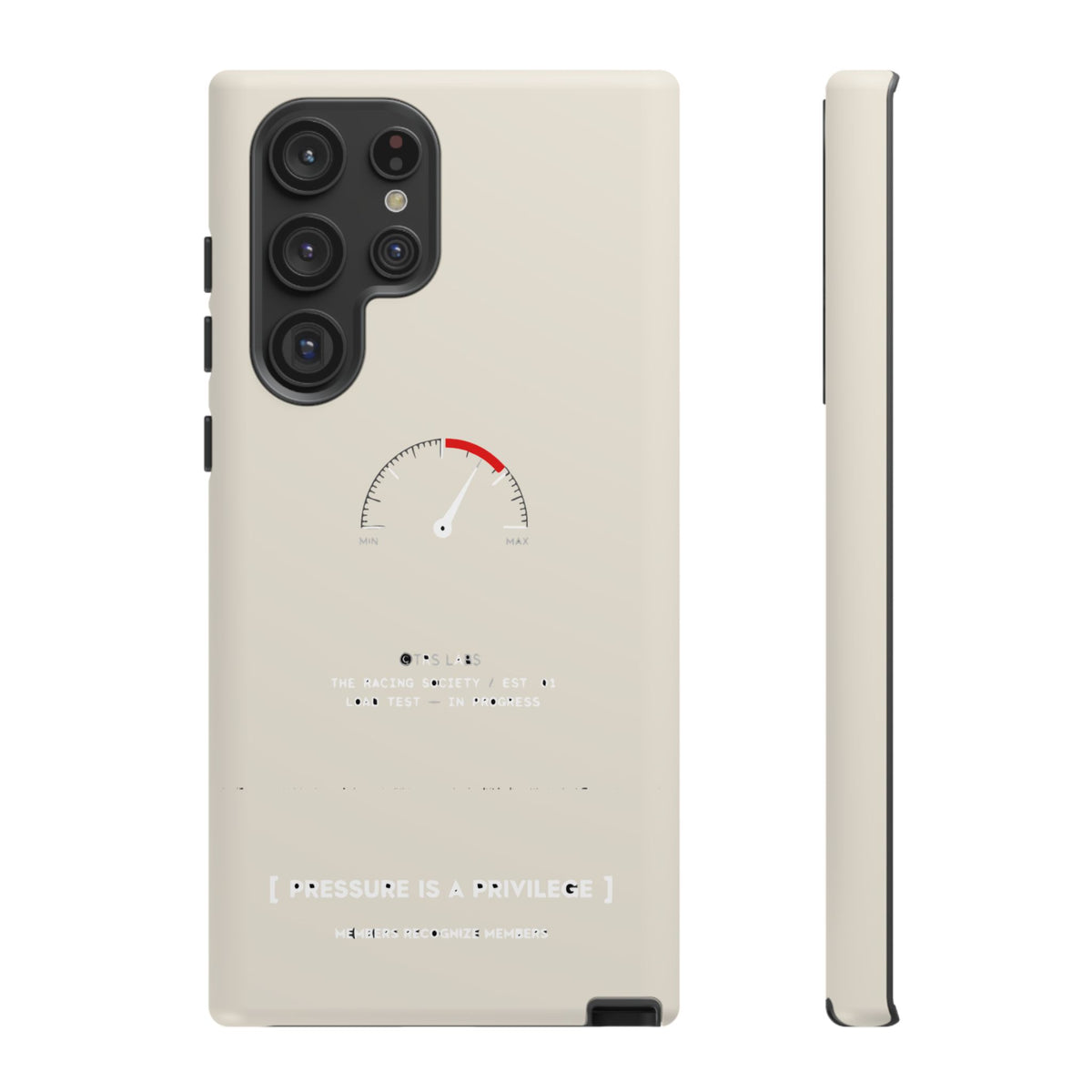 Pressure Is A Privilege — Samsung Galaxy Tough Case