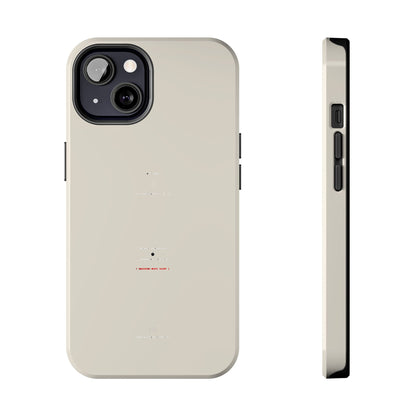 Obsession Has A Spine — iPhone Tough Case
