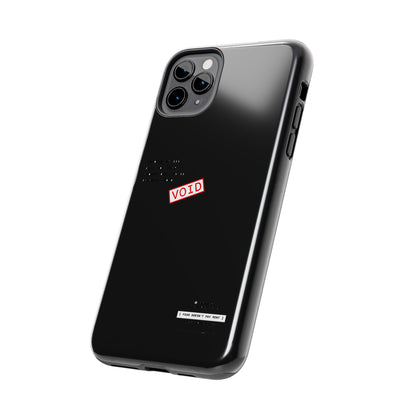 Fear Doesn't Pay Rent — iPhone Tough Case