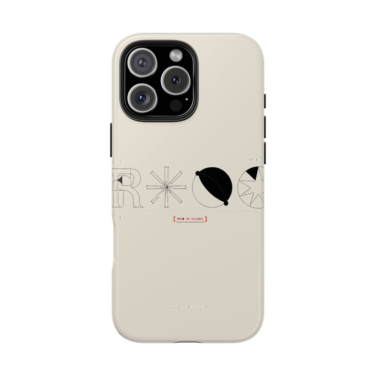 Paid In Silence — iPhone Tough Case