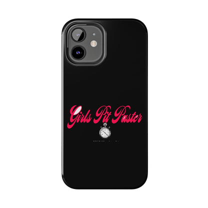 Girls Pit Faster Stopwatch — iPhone Tough Case