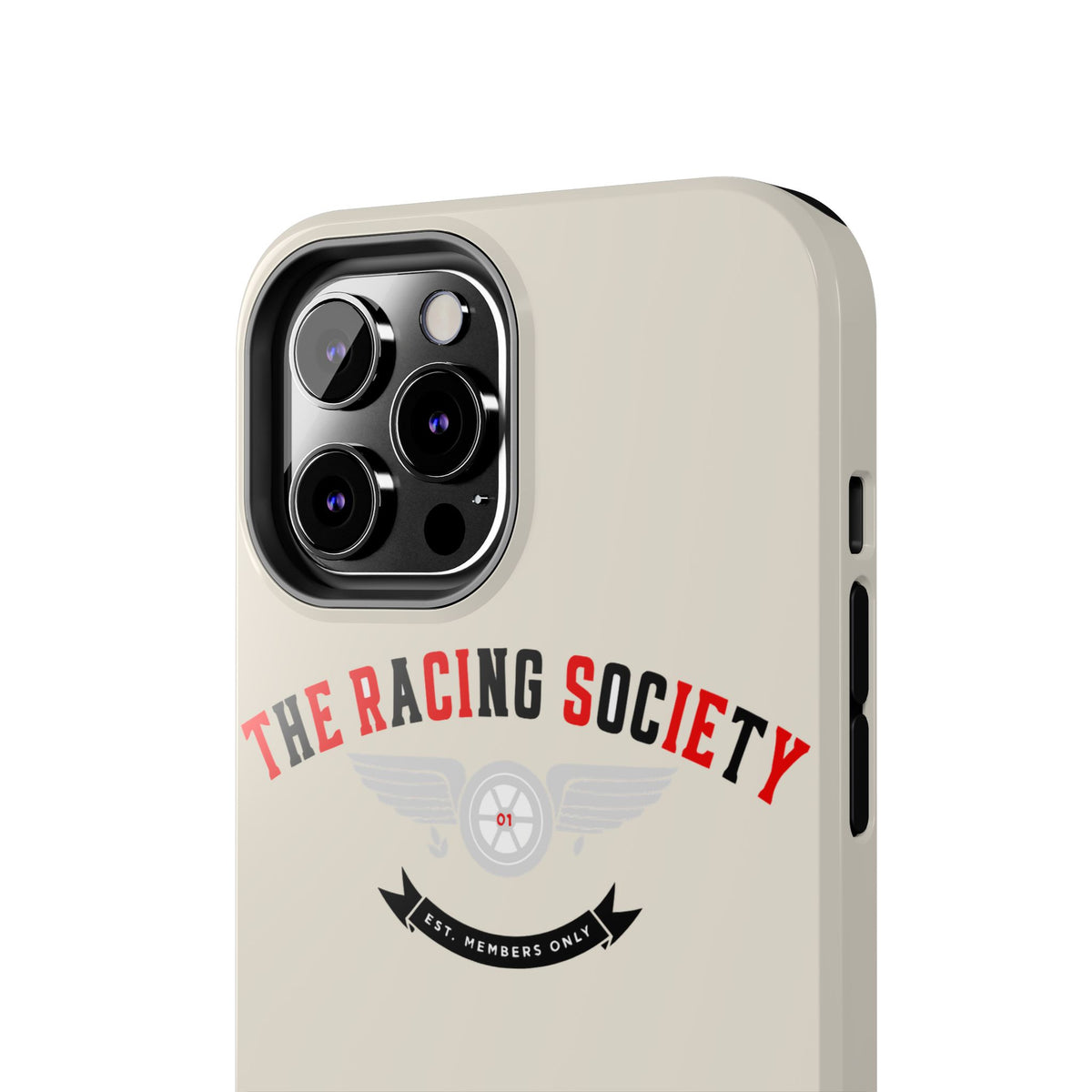 Racing Society Crest — iPhone Tough Case