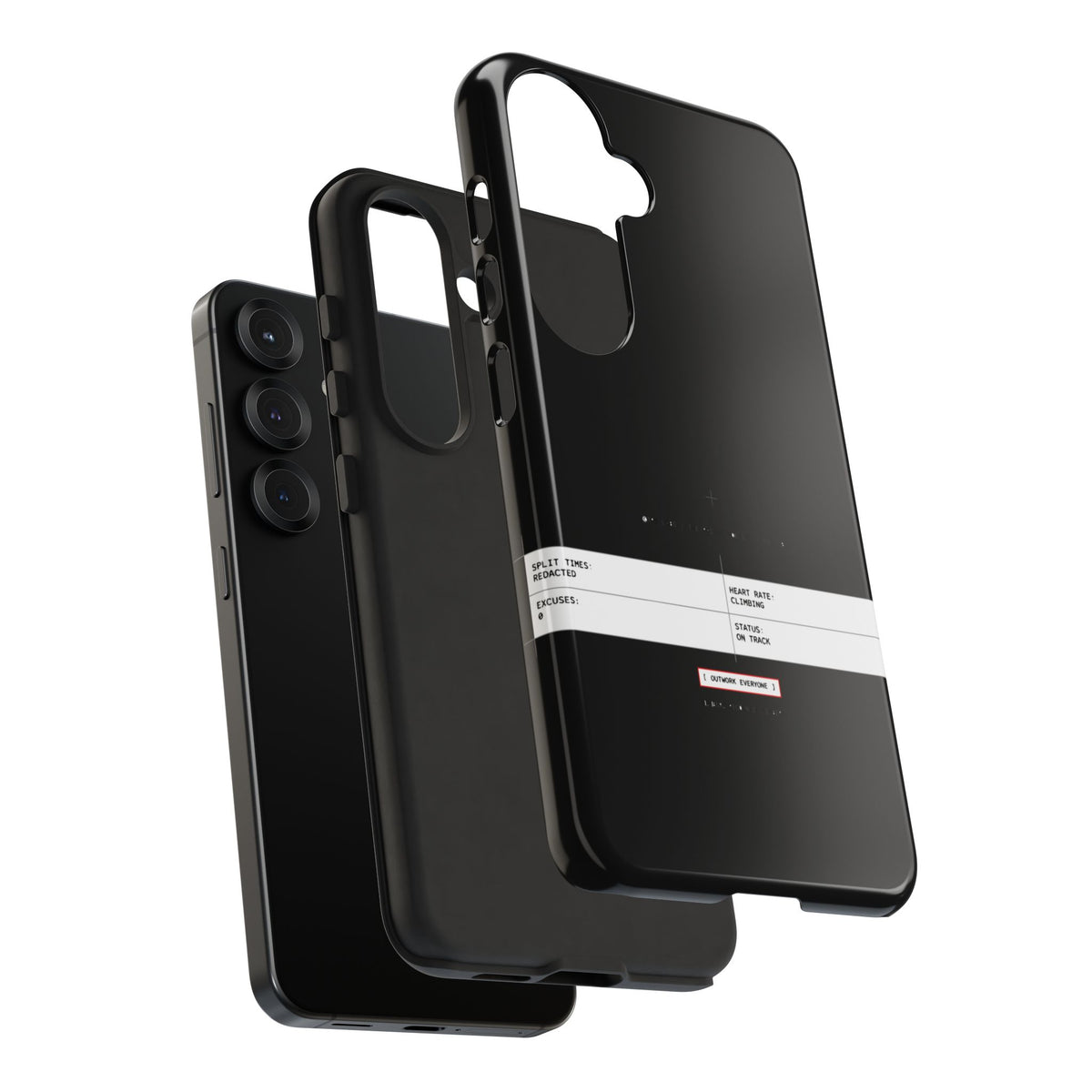 Split Times Redacted — Samsung Galaxy Tough Case