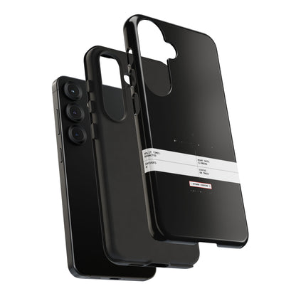 Split Times Redacted — Samsung Galaxy Tough Case