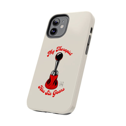 My Therapist Has Six Gears — iPhone Tough Case