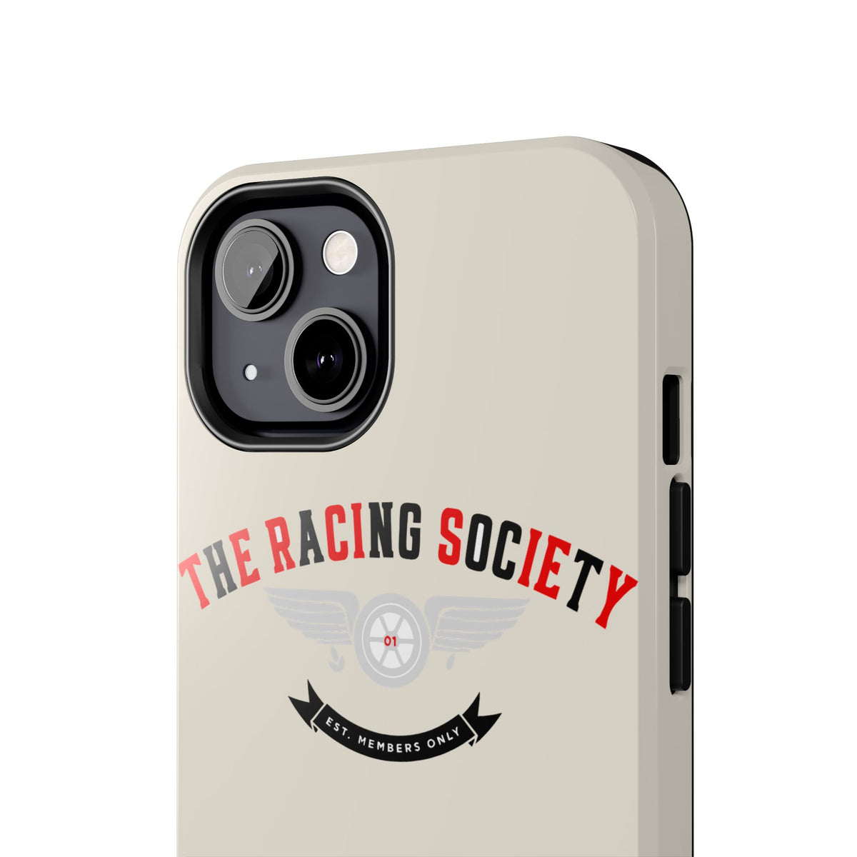 Racing Society Crest — iPhone Tough Case