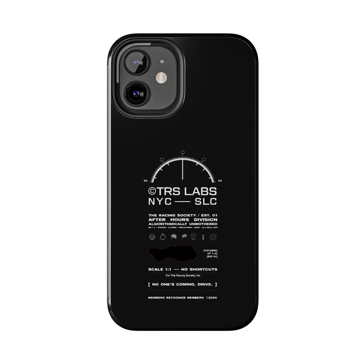 No One's Coming. Drive. — iPhone Tough Case
