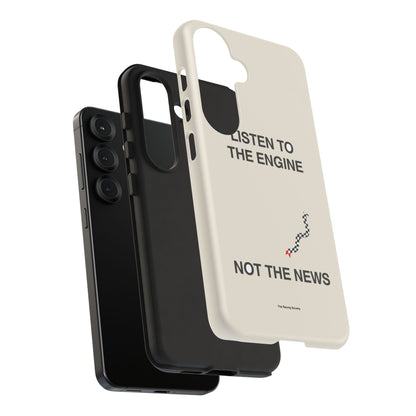 Listen To The Engine, Not The News — Samsung Galaxy Tough Case