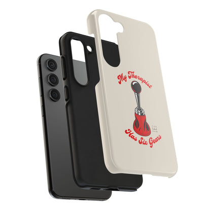 My Therapist Has Six Gears — iPhone Tough Case