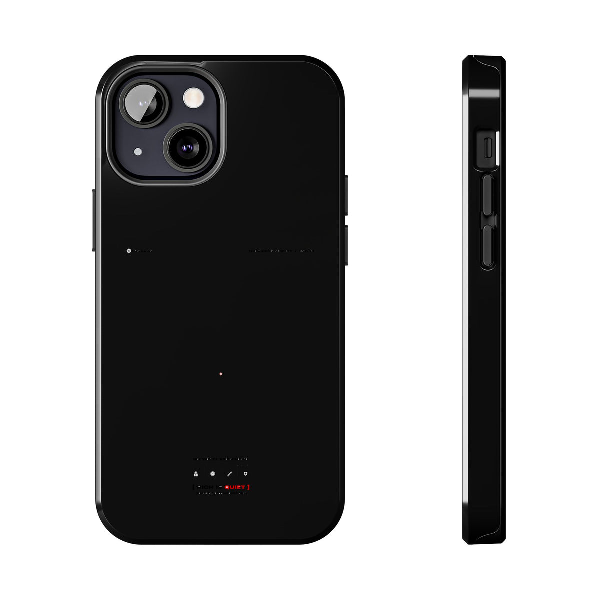Rich Is Quiet — iPhone Tough Case