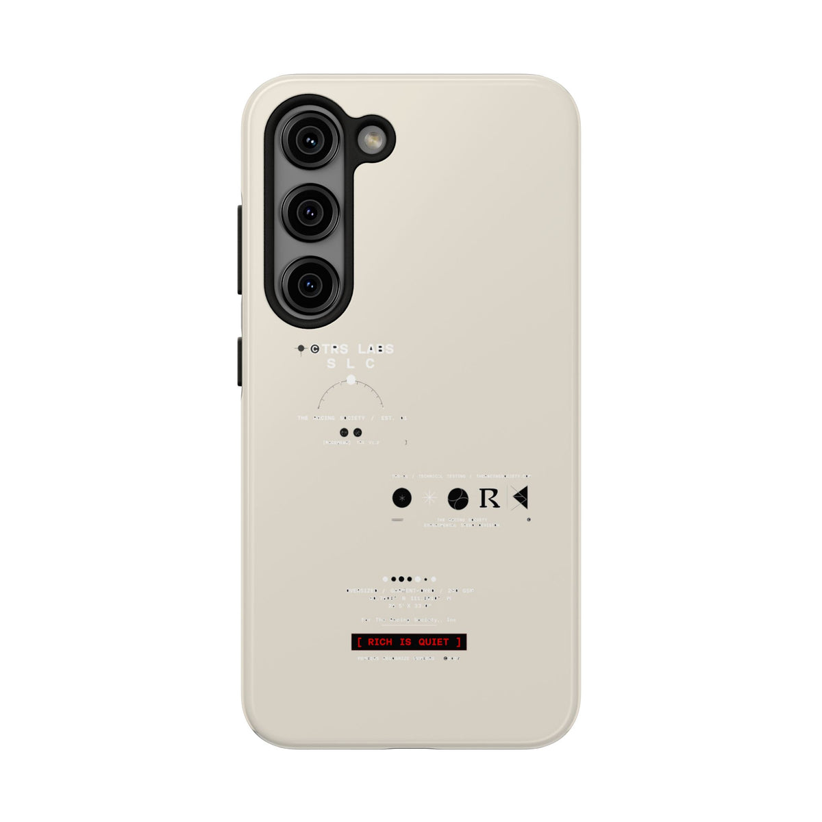 Rich Is Quiet Specimen — iPhone Tough Case