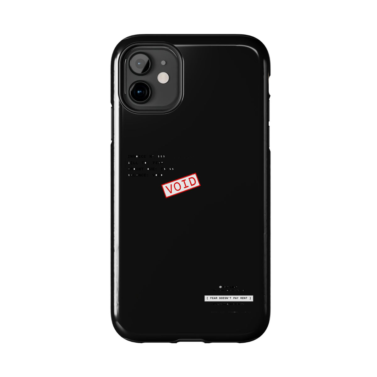 Fear Doesn't Pay Rent — iPhone Tough Case