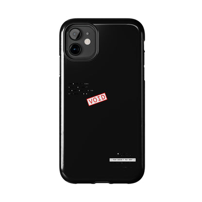 Fear Doesn't Pay Rent — iPhone Tough Case