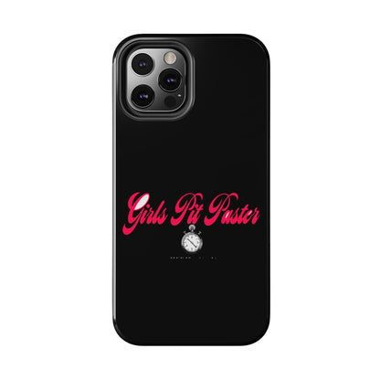 Girls Pit Faster Stopwatch — iPhone Tough Case
