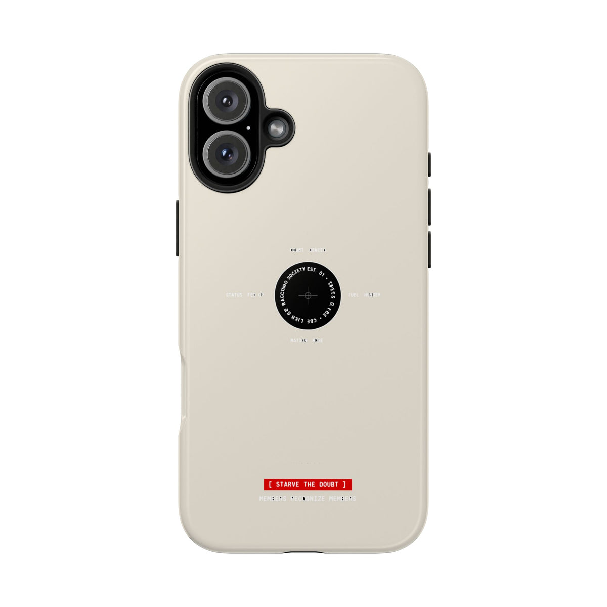 Starve The Doubt — iPhone Tough Case