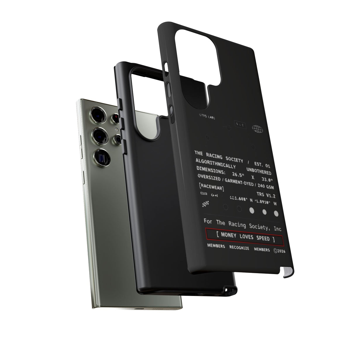 Money Loves Speed Spec — Samsung Galaxy Tough Case