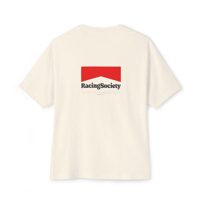 Racing Society Box Logo — Oversized Boxy Tee