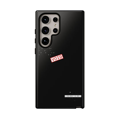 Fear Doesn't Pay Rent — Samsung Galaxy Tough Case