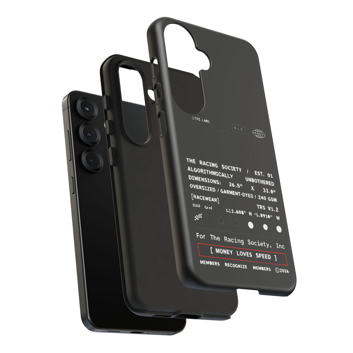 Money Loves Speed Spec — Samsung Galaxy Tough Case