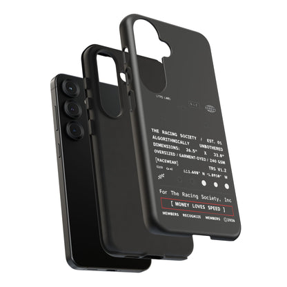 Money Loves Speed Spec — Samsung Galaxy Tough Case