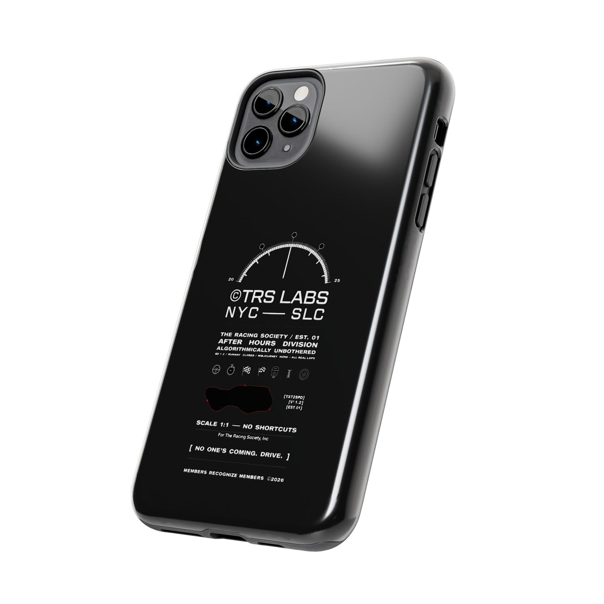 No One's Coming. Drive. — iPhone Tough Case