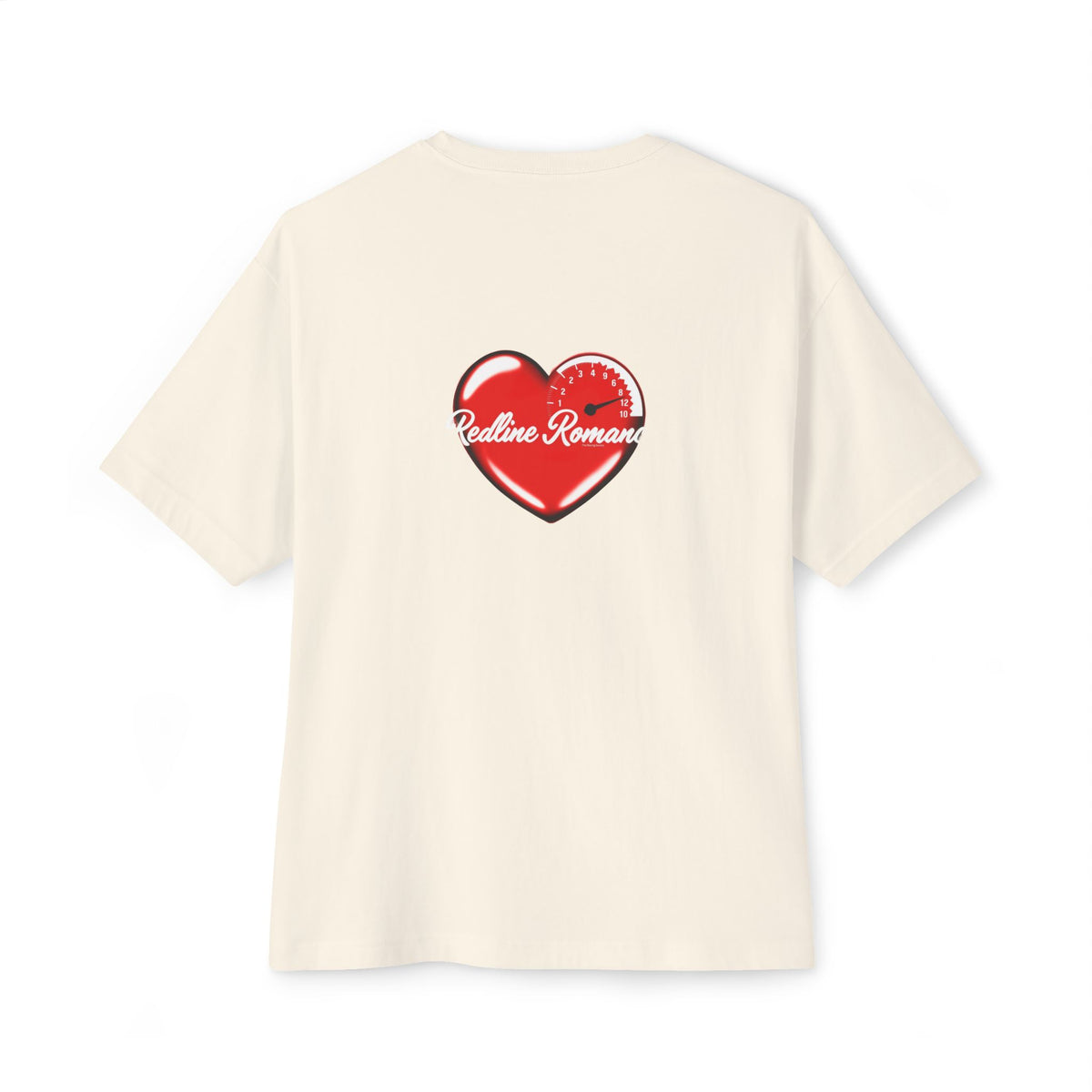 Redline Romance — Oversized Boxy Tee